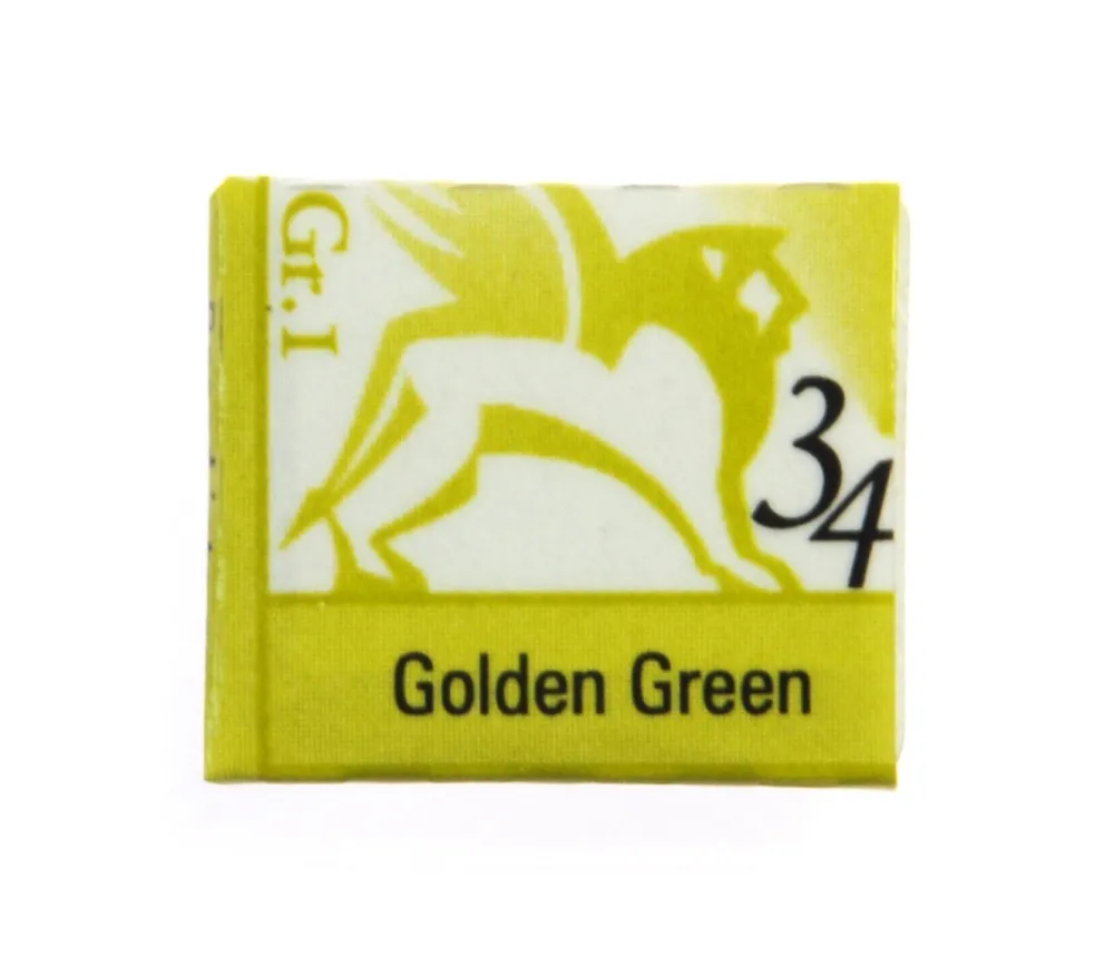 Renesans Akwarele w półkostkach - - 33, chrome green, 1,5 ml > Farby Akwarelowe