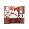 Renesans Akwarele w półkostkach - - 13, cadmium red deep, 1,5 ml