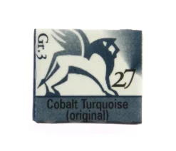 Renesans Akwarele w półkostkach - - 27, cobalt turquoise, 1,5 ml