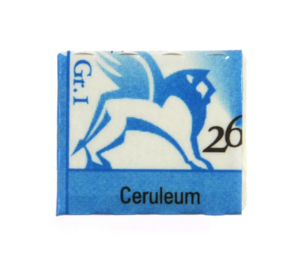 Renesans Akwarele w półkostkach - - 26, ceruleum, 1,5 ml