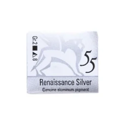 Renesans Akwarele w półkostkach - - 55, Silver, 1,5 ml