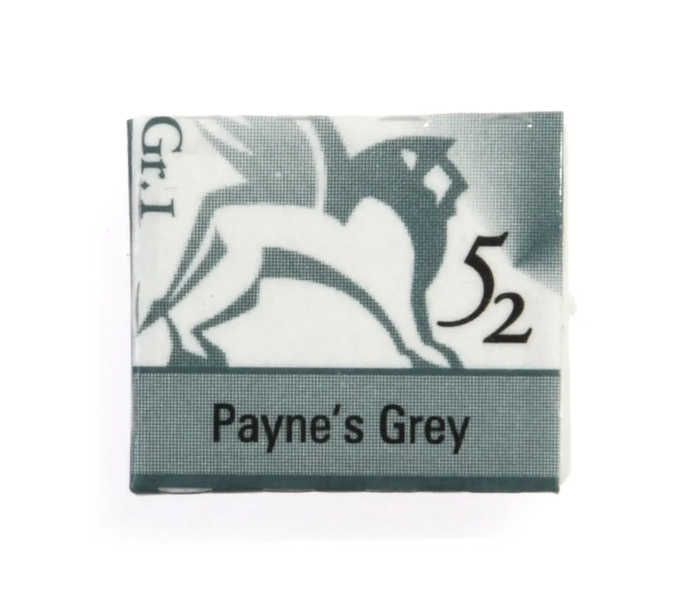 Renesans Akwarele w półkostkach - - 52, payne's grey, 1,5 ml