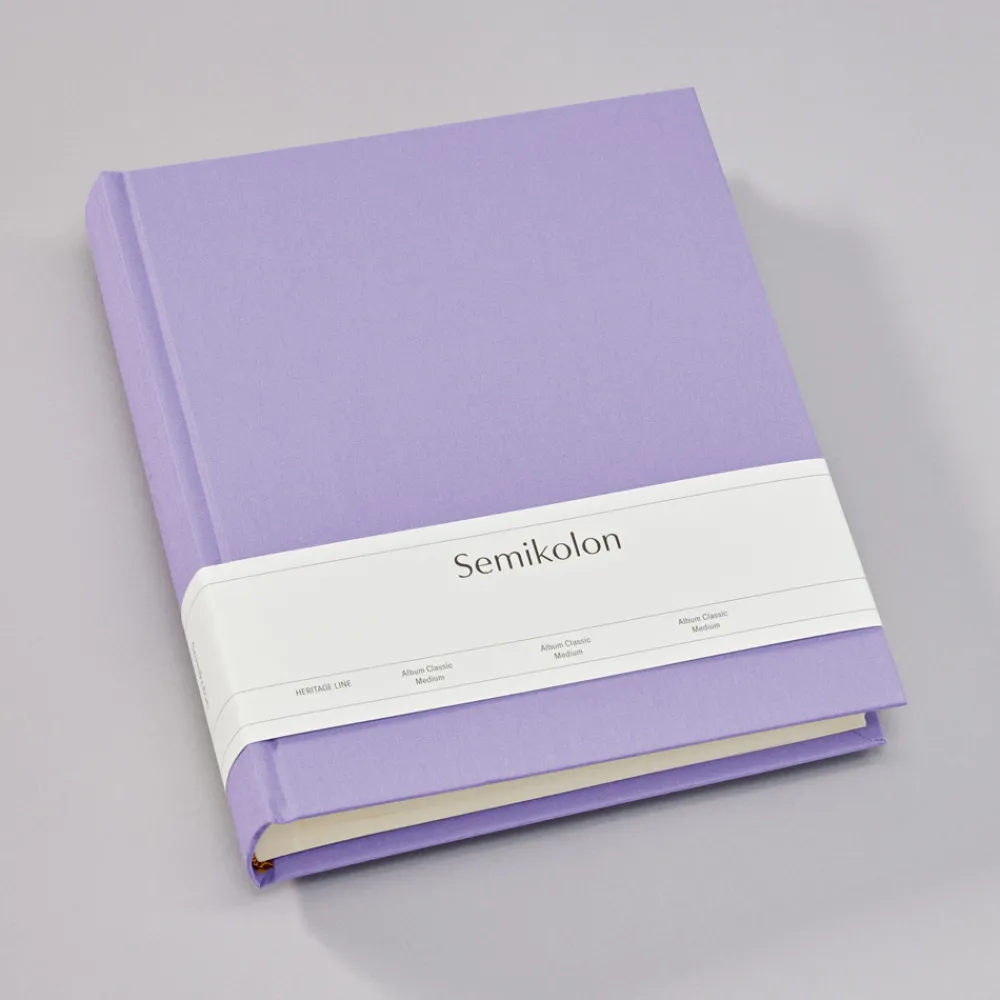 Semikolon Album na zdjęcia Classic Medium - - Lilac Silk > Albumy Na Zdjęcia