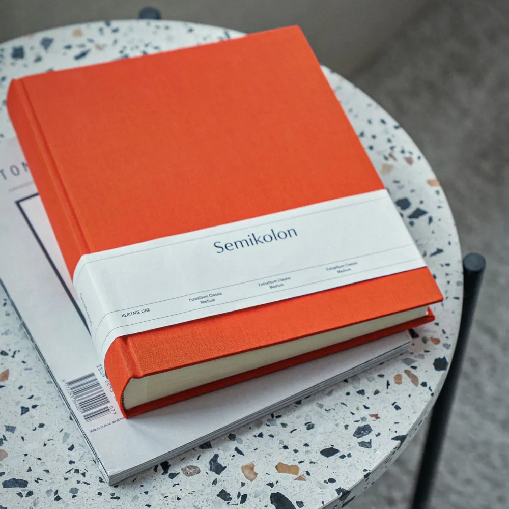 Semikolon Album na zdjęcia Classic Medium - - Orange
