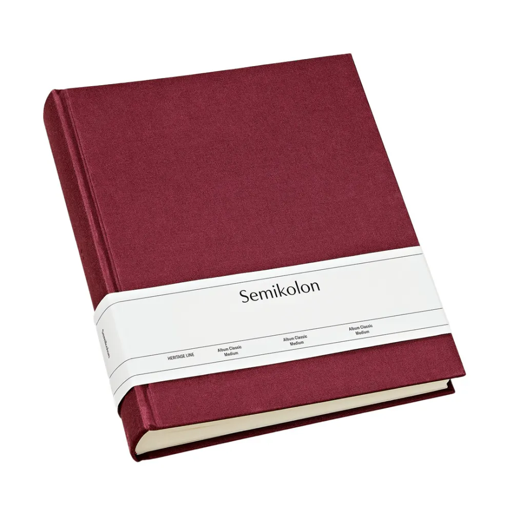 Semikolon Album na zdjęcia Classic Medium - - Burgundy