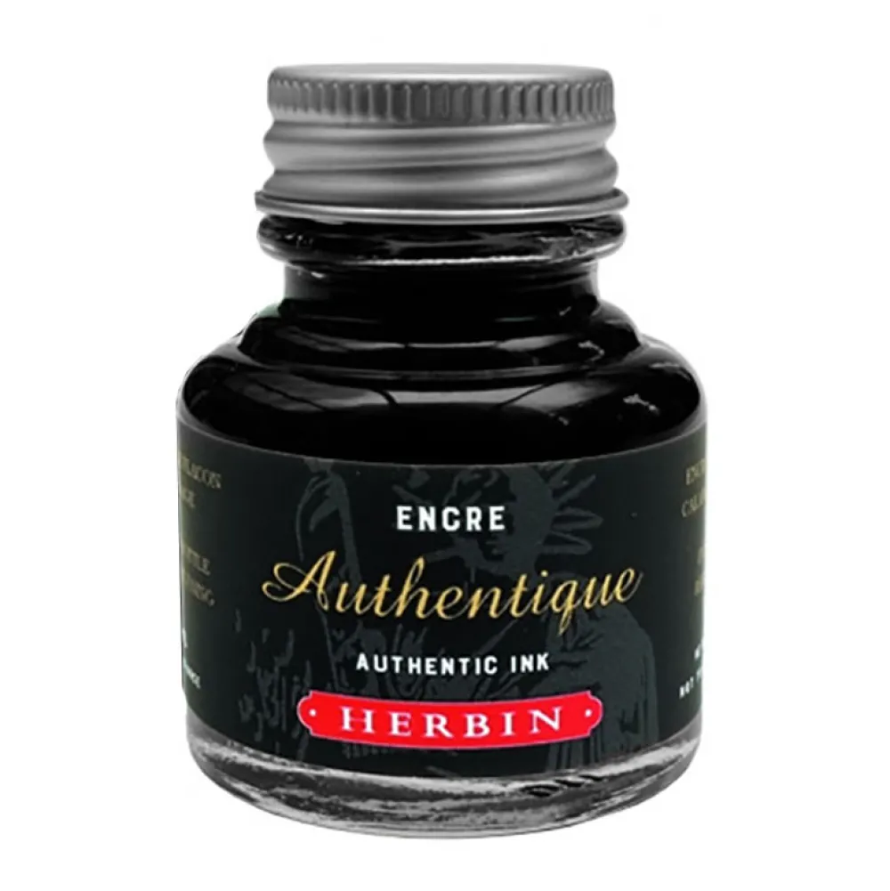 J.Herbin Atrament Anthentique Ink - - czarny, 30 ml