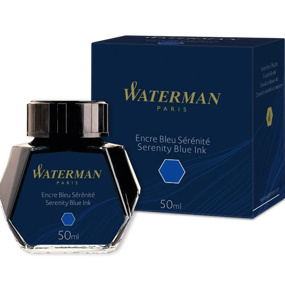 Waterman Atrament do piór wiecznych - - Florida Blue, 50 ml