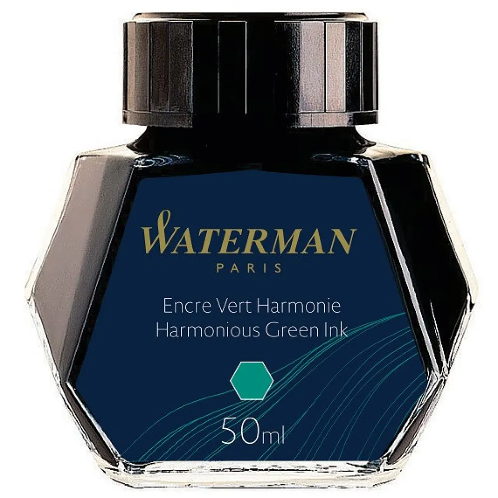 Waterman Atrament do piór wiecznych - - Harmonious Green, 50 ml > Atramenty
