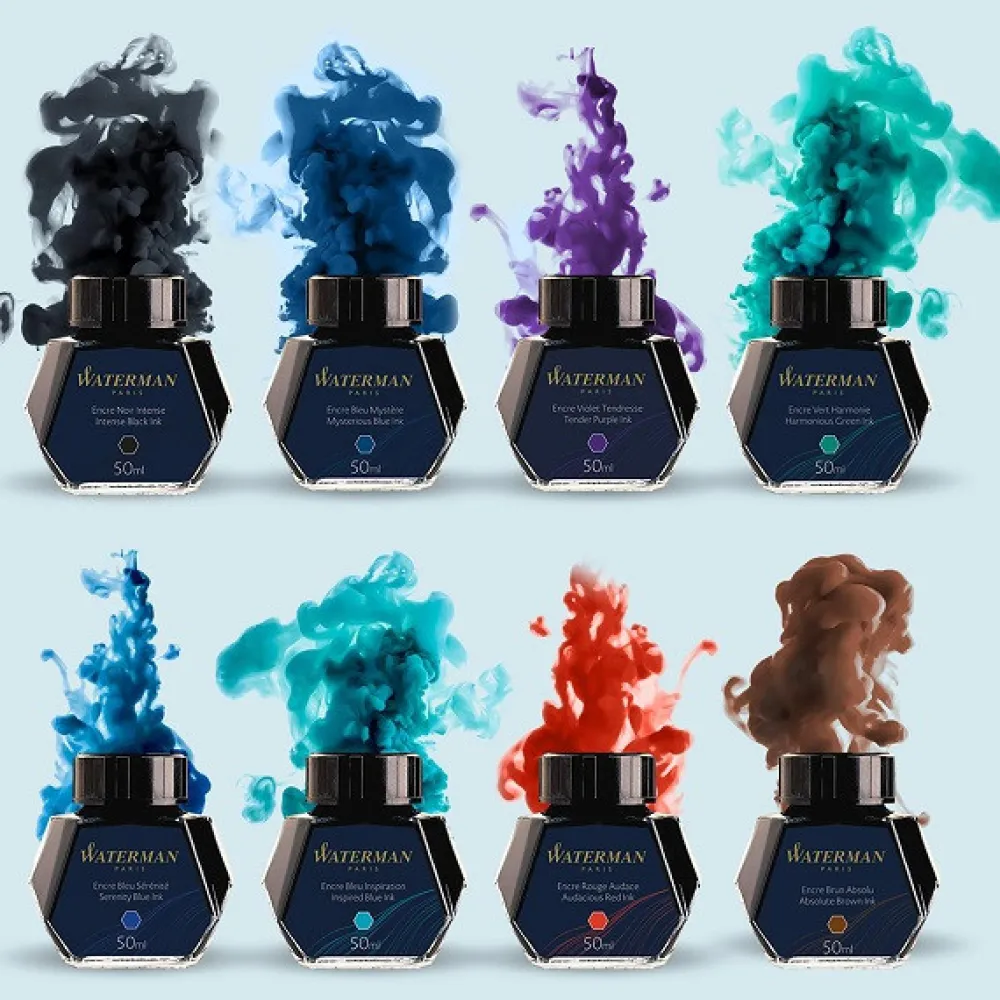 Waterman Atrament do piór wiecznych - - Harmonious Green, 50 ml > Atramenty