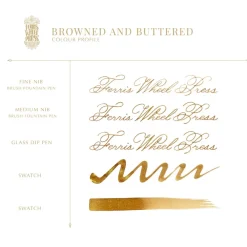 Ferris Wheel Press Atrament - - Browned and Buttered 38 ml