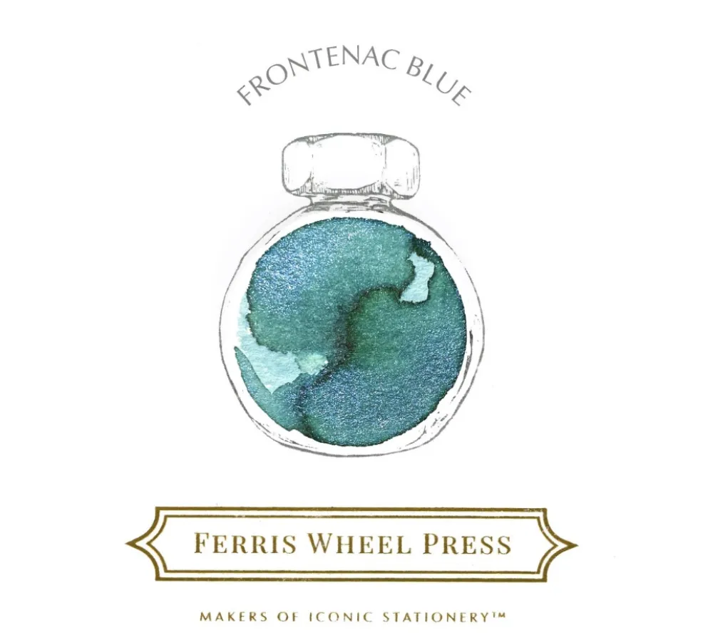 Ferris Wheel Press Atrament - - Frontenac Blue, 38 ml > Atramenty