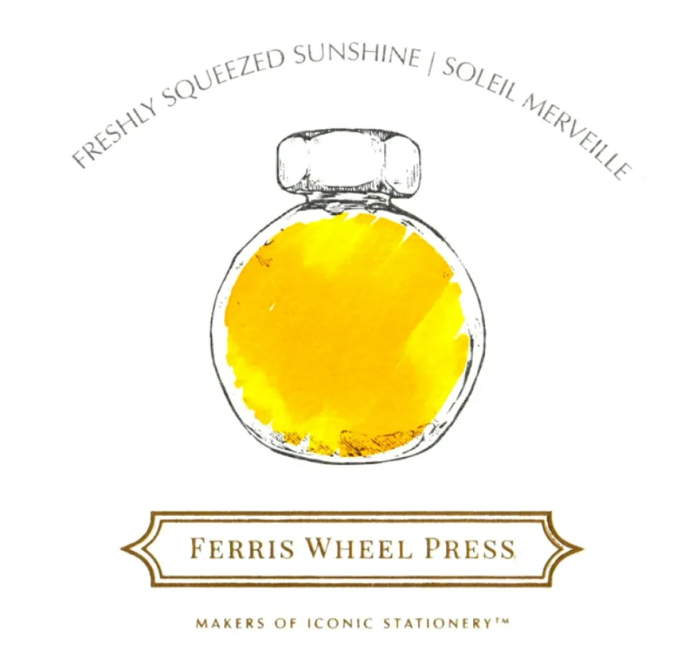 Ferris Wheel Press Atrament - - Freshly Squeezed Sunshine, 38 ml > Atramenty
