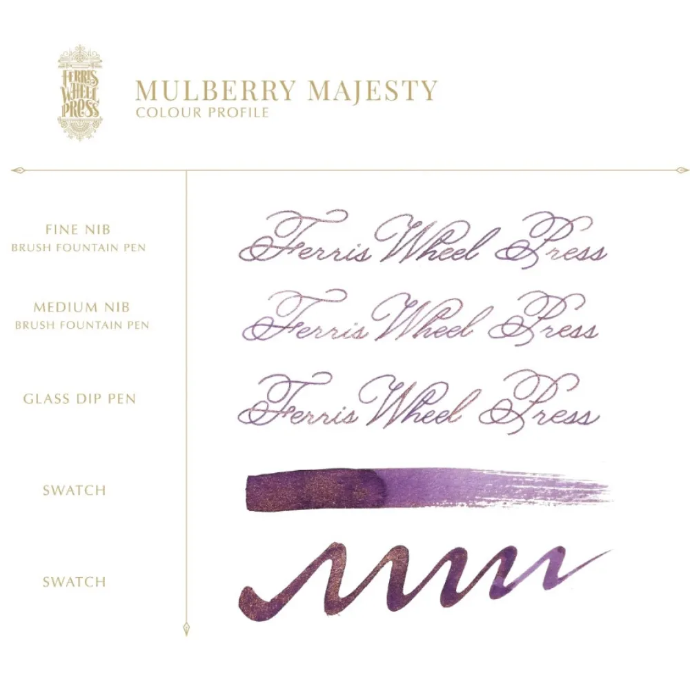 Ferris Wheel Press Atrament - - Mulberry Majesty, 38 ml > Atramenty