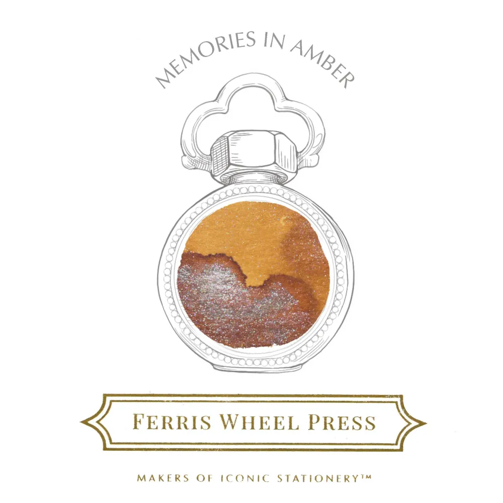 Ferris Wheel Press Atrament - - Memories in Amber 38 ml