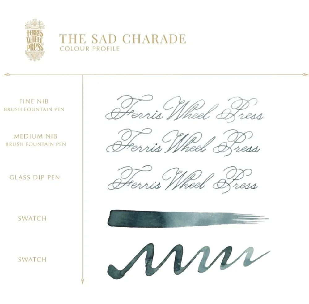 Ferris Wheel Press Atrament - - The Sad Charade, 38 ml