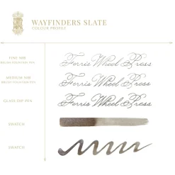 Ferris Wheel Press Atrament - - Wayfinders Slate, 38 ml ><noscript><img width=