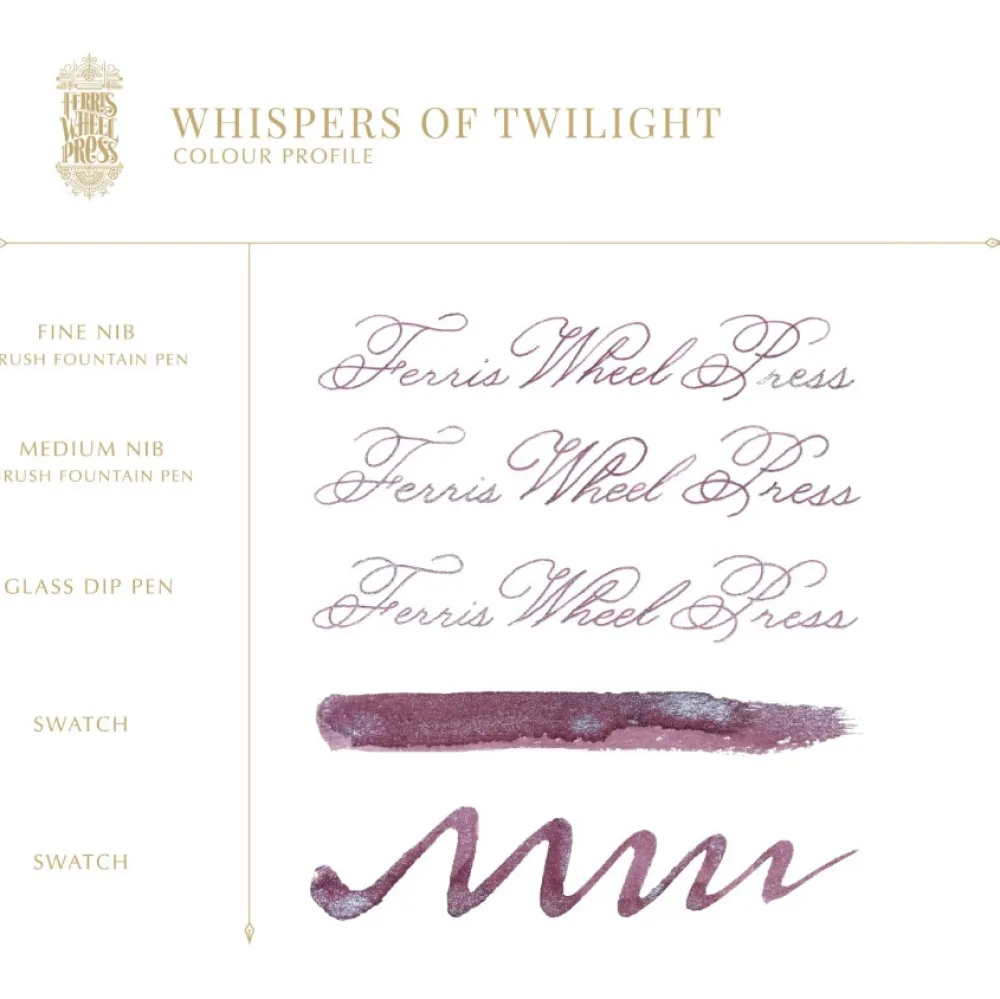 Ferris Wheel Press Atrament FerriTales Bestiary Series - - Whispers of Twilight 85 ml