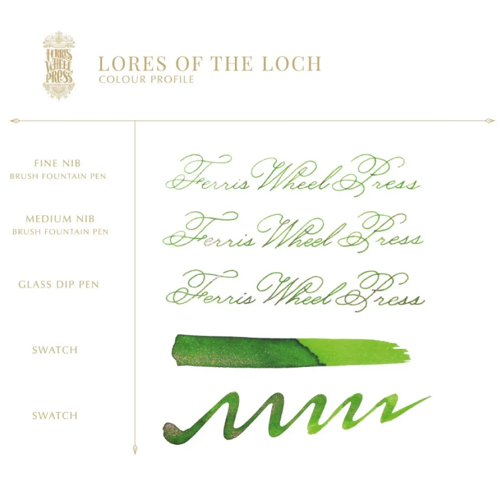 Ferris Wheel Press Atrament FerriTales Bestiary Series - - Lores of the Loch, 20 ml > Atramenty