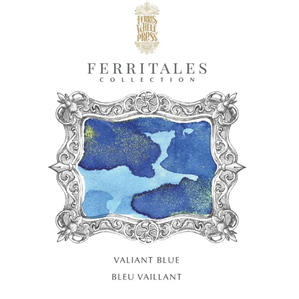 Ferris Wheel Press Atrament FerriTales - - Valiant Blue, 20 ml
