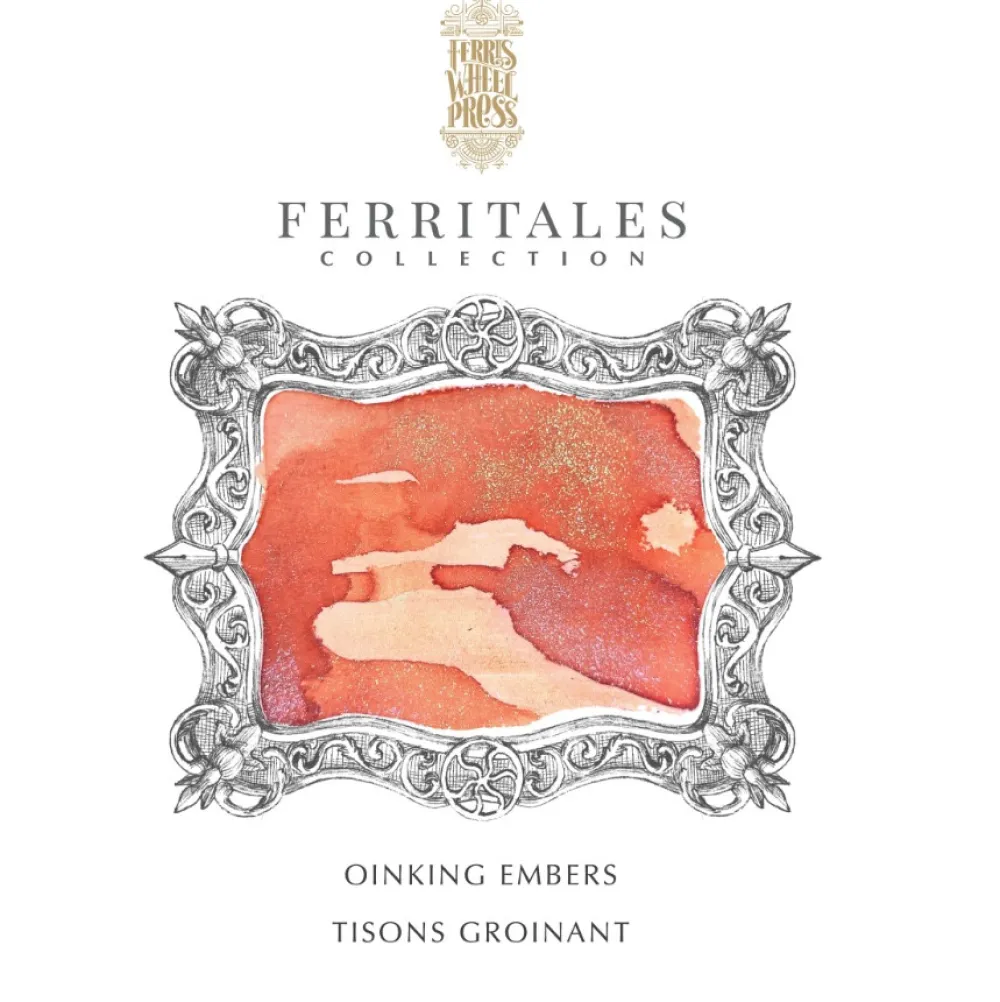 Ferris Wheel Press Atrament FerriTales - - Oinking Embers, 20 ml