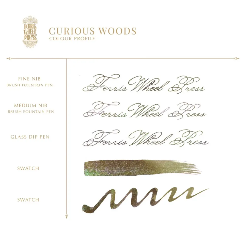 Ferris Wheel Press Atrament FerriTales - - Curious Woods, 20 ml