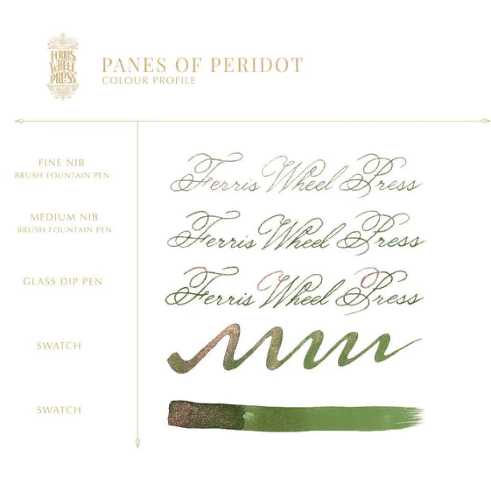 Ferris Wheel Press Atrament FerriTales - - Panes of Peridot 85 ml