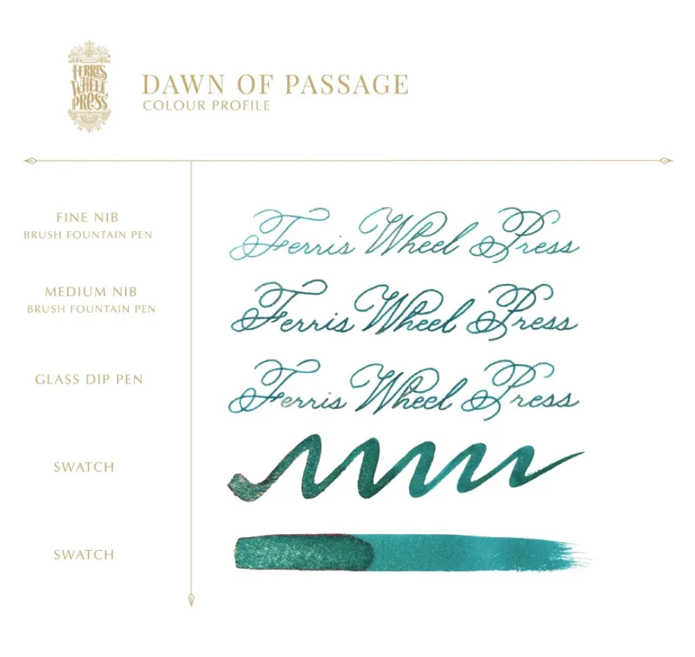 Ferris Wheel Press Atrament FerriTales The Book of Knights - - Dawn of Passage 20 ml