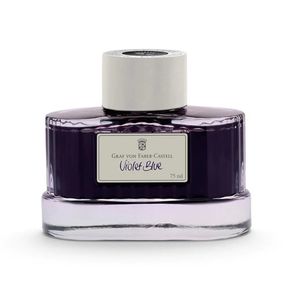 Graf Von Faber-Castell Atrament permanentny - - Violet Blue, 75 ml
