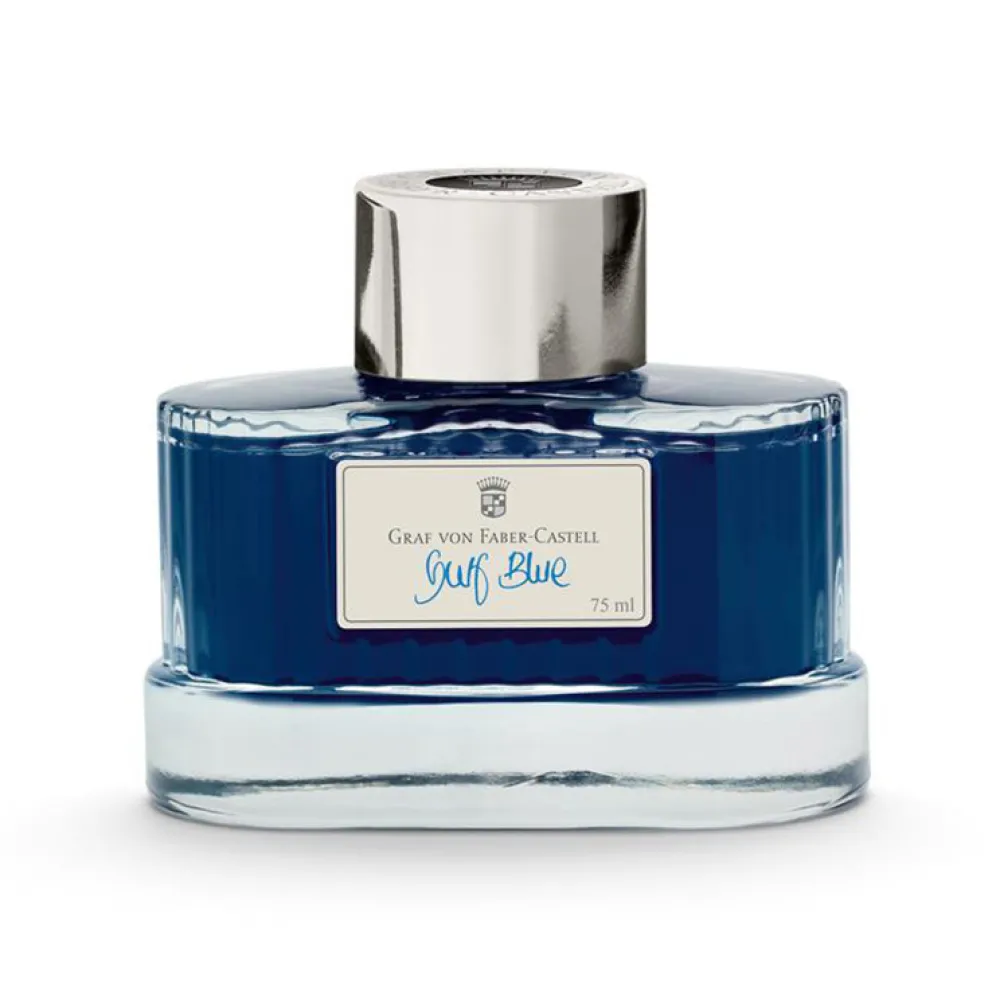 Graf Von Faber-Castell Atrament permanentny - - Gulf Blue, 75 ml