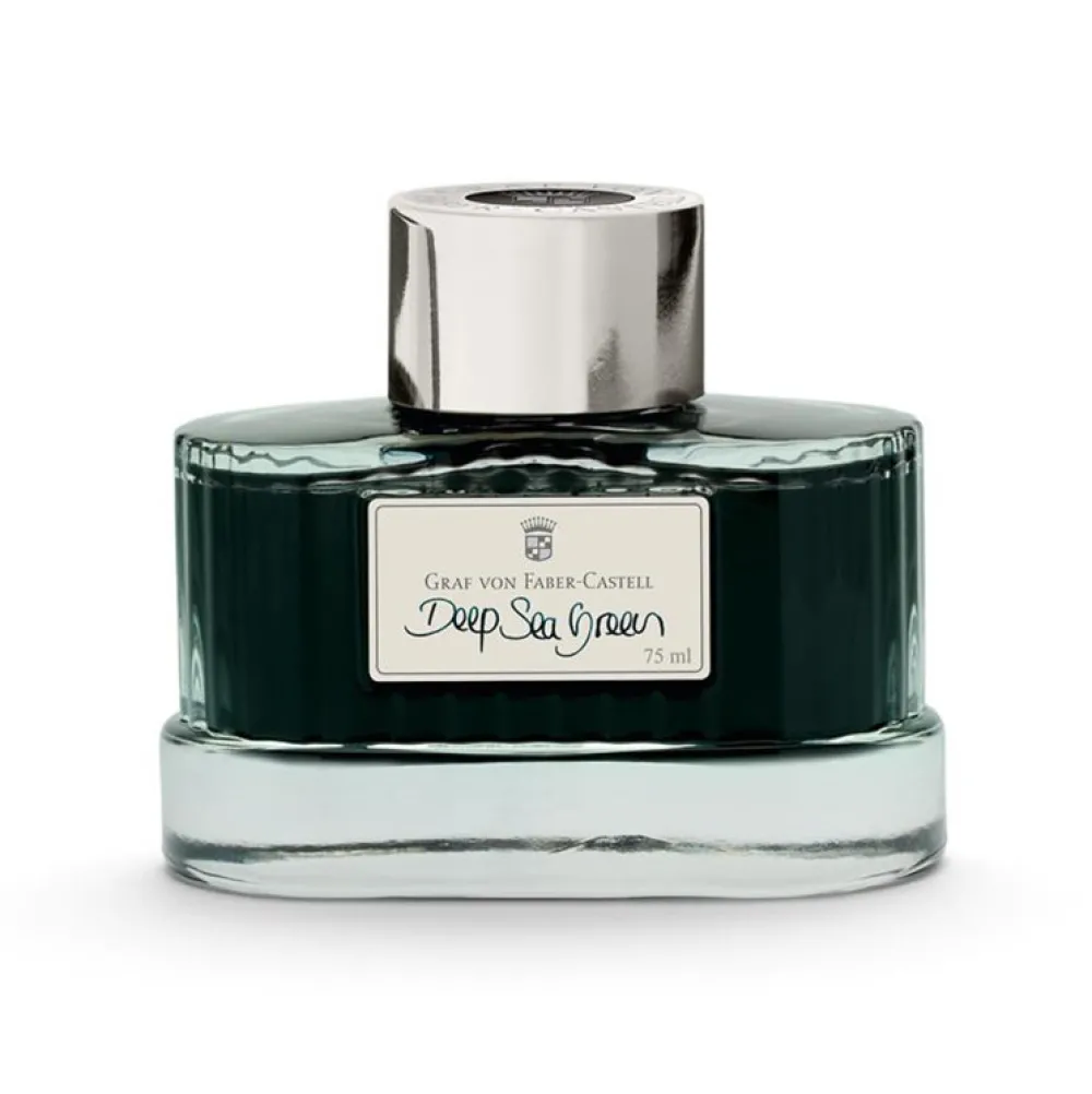Graf Von Faber-Castell Atrament permanentny - - Midnight Blue, 75 ml > Atramenty