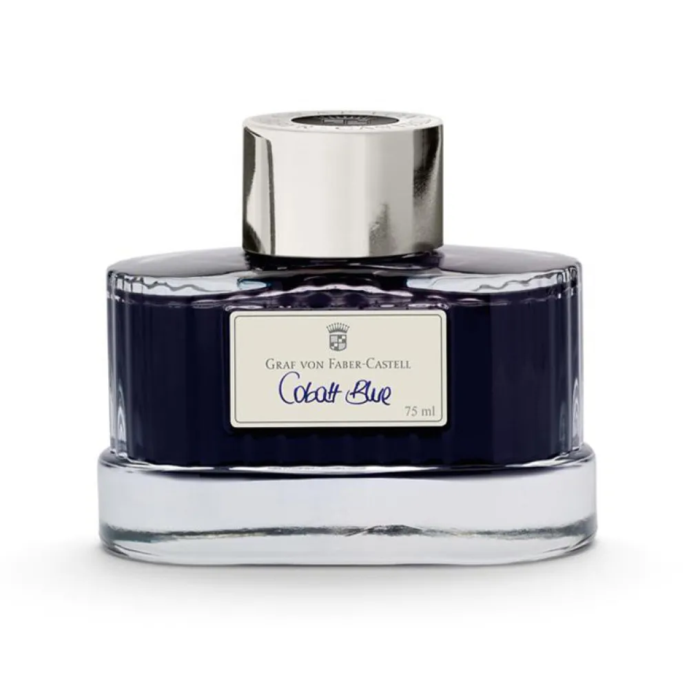 Graf Von Faber-Castell Atrament permanentny - - Cobalt Blue, 75 ml > Atramenty