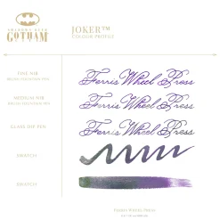 Ferris Wheel Press Atrament Shadows over Gotham City Limited Edition - - Joker 38 ml > Atramenty