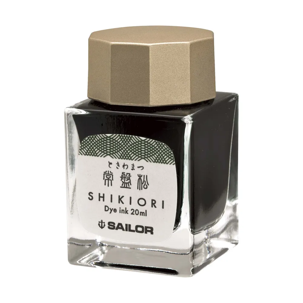 Sailor Atrament Shikiori - - Tokiwa Matsu 20 ml > Atramenty