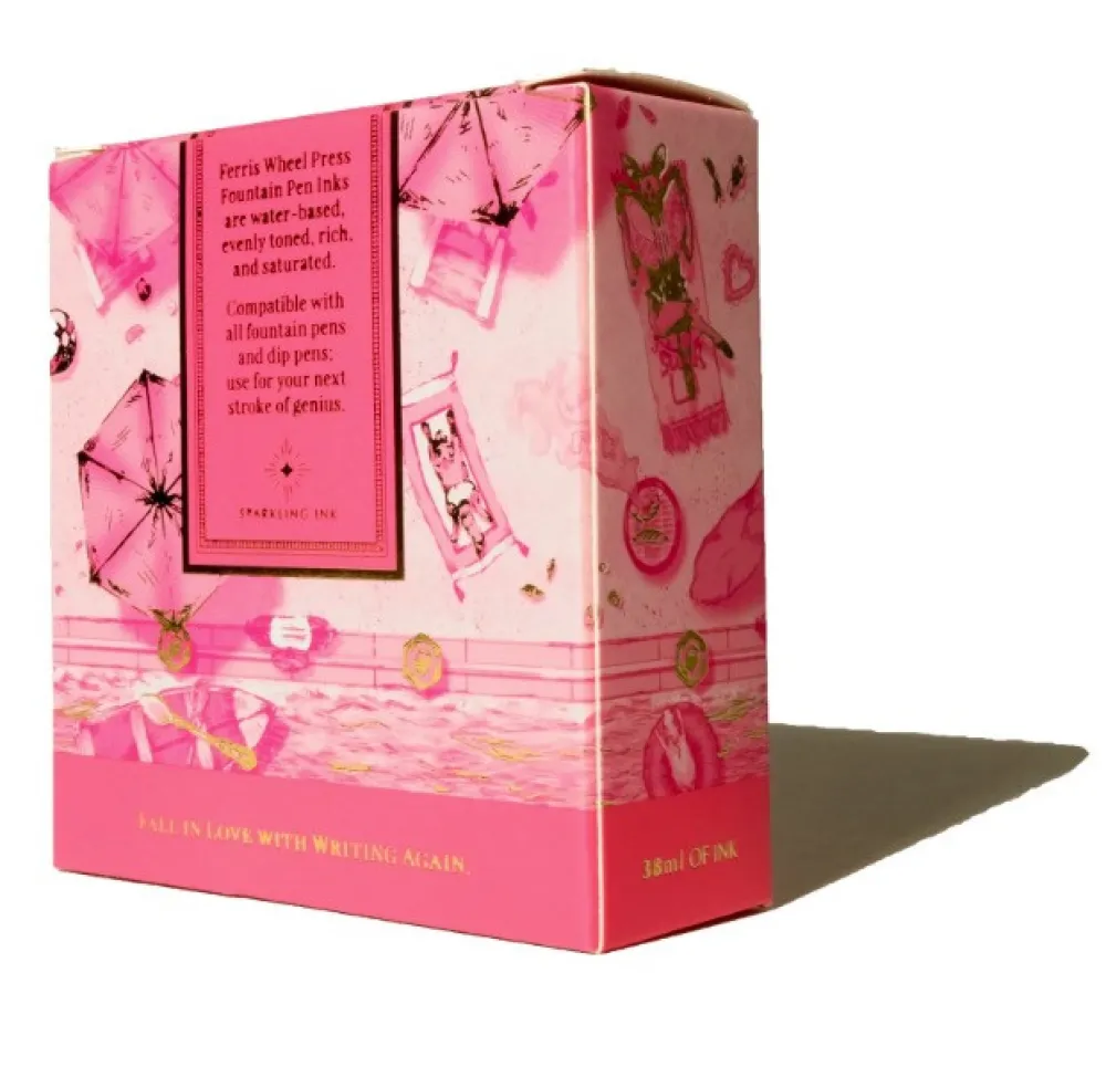 Ferris Wheel Press Atrament Sugar Beach - - Pink Sugar Beach, 38 ml