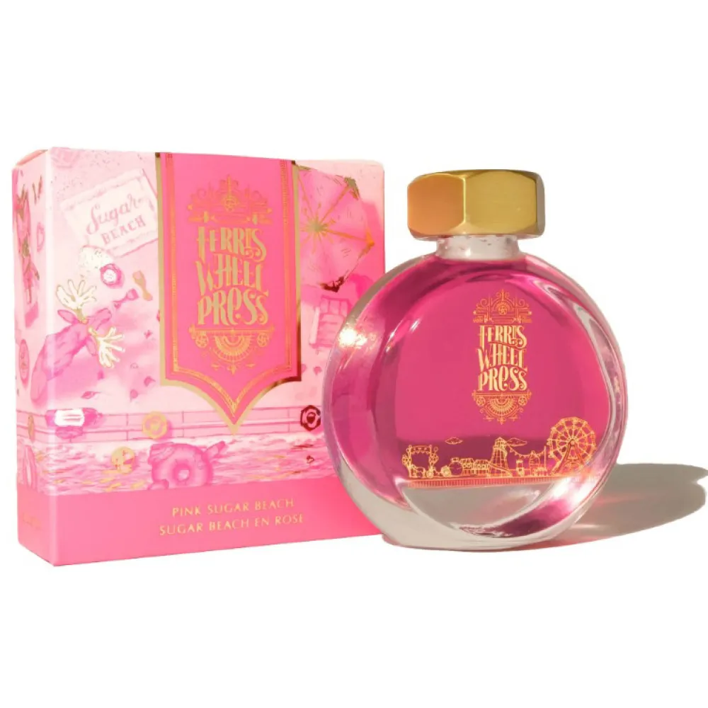 Ferris Wheel Press Atrament Sugar Beach - - Pink Sugar Beach, 38 ml