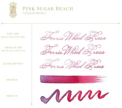 Ferris Wheel Press Atrament Sugar Beach - - Pink Sugar Beach, 38 ml