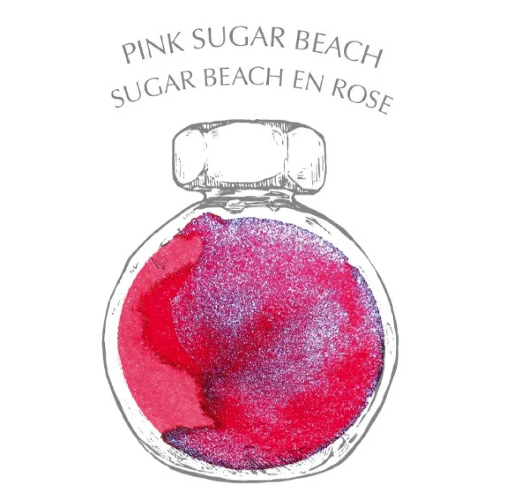 Ferris Wheel Press Atrament Sugar Beach - - Pink Sugar Beach, 38 ml