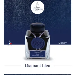J.Herbin Atrament 1670 w butelce - - Diamant Bleu 50 ml > Atramenty