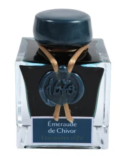 J.Herbin Atrament 1670 w butelce - - Emerald of Chivor, 50 ml ><noscript><img width=