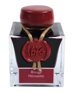J.Herbin Atrament 1670 w butelce - - Hematite Red, 50 ml