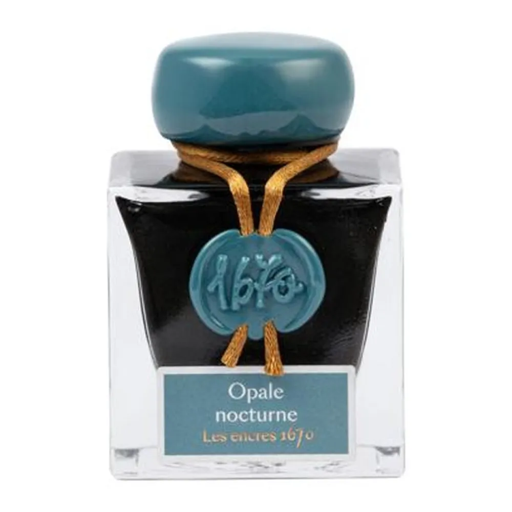 J.Herbin Atrament 1670 w butelce - - Opale Nocturne 50 ml