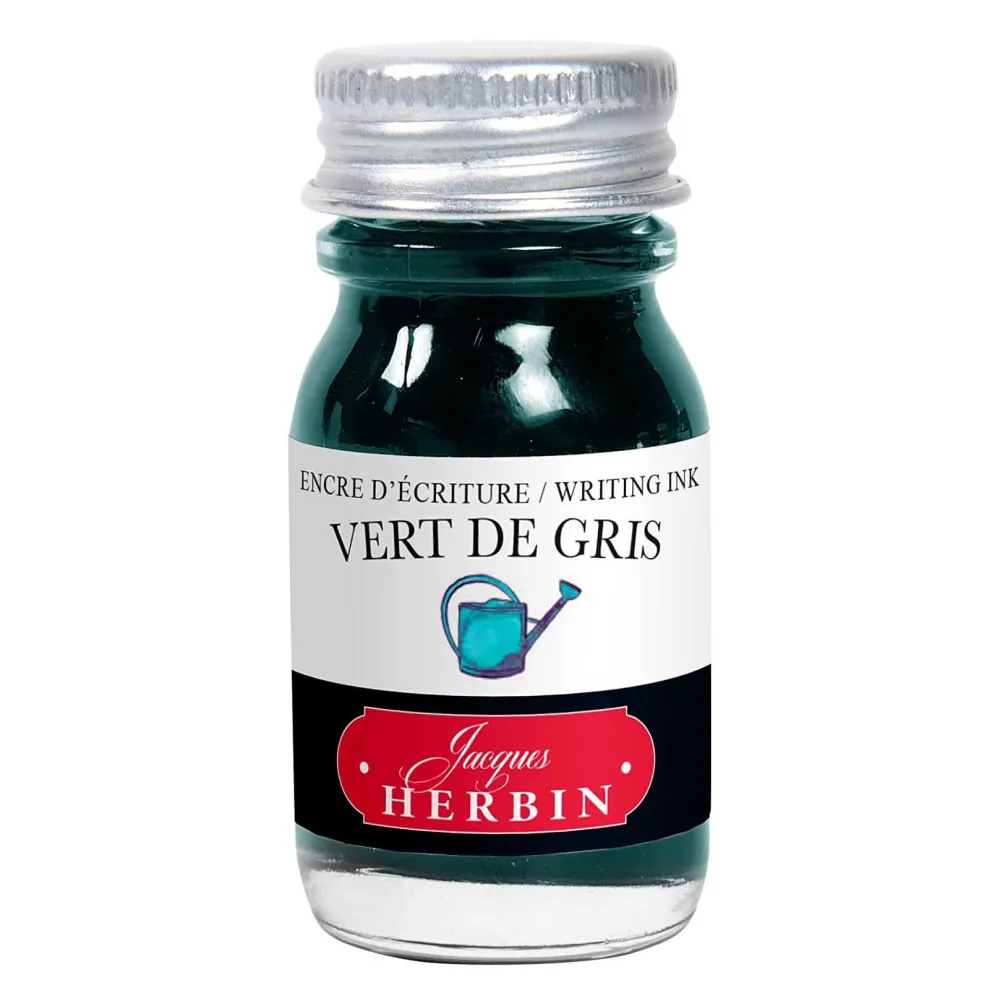 J.Herbin Atrament w butelce - - Vert De Gris, 10 ml > Atramenty