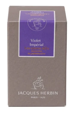 J.Herbin Atrament 1670 w butelce - - Violet Imperial, 50 ml