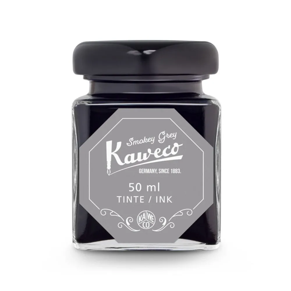 Kaweco Atrament w butelce - - Smokey Grey, 50 ml