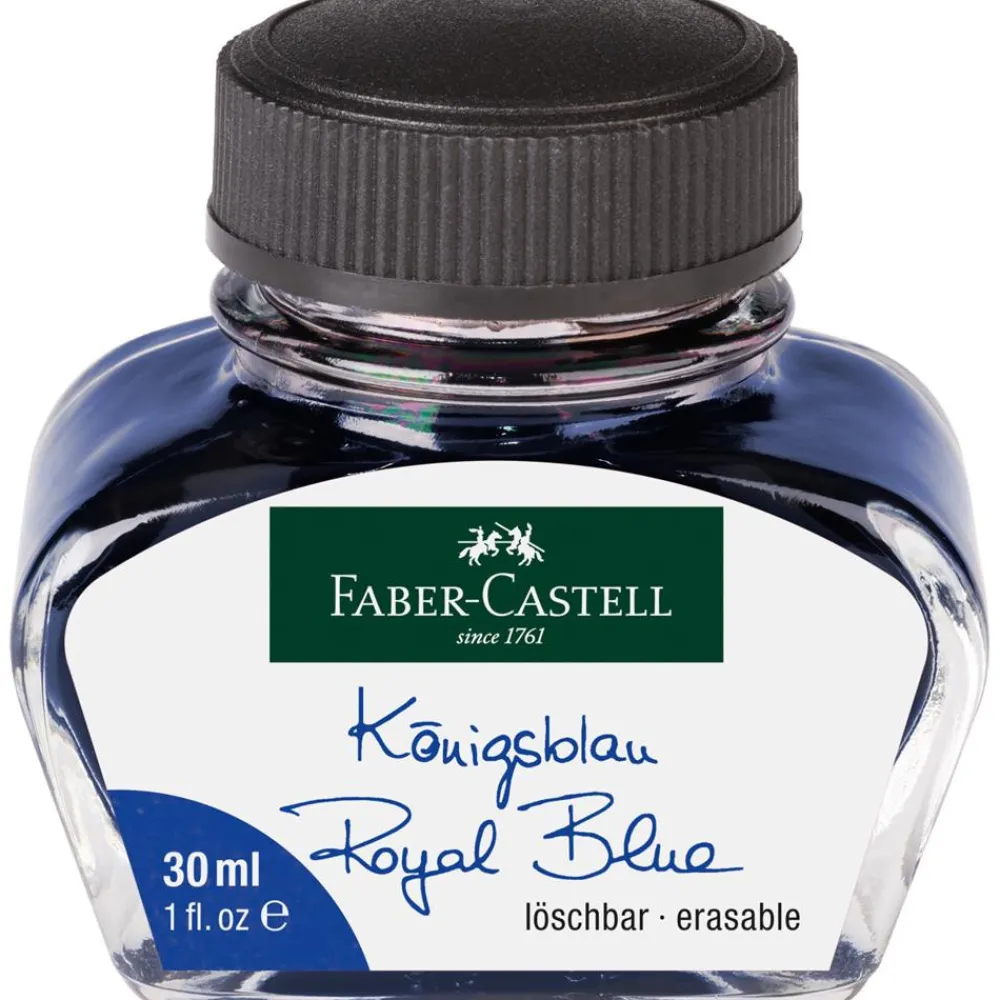 Faber-Castell Atrament zmazywalny - - Royal Blue, 30 ml