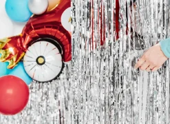 PartyDeco Balon foliowy Auto - 93 x 48 cm