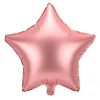 PartyDeco Balon foliowy Gwiazdka - różowe złoto, 42 cm