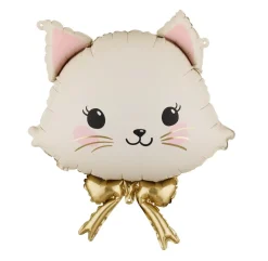 PartyDeco Balon foliowy Kotek - 50 x 60 cm > Balony Foliowe