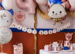 PartyDeco Balon foliowy Kotek - 50 x 60 cm ><noscript><img width=