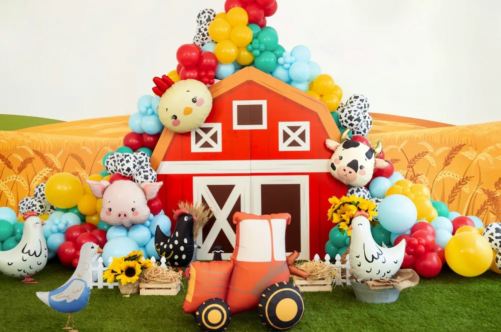 PartyDeco Balon foliowy Kurczak - 51 x 59 cm > Balony Foliowe